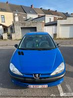 PEUGOT 206 - 92 500km - ESSENCE, Auto's, Peugeot, Particulier, 3 deurs, Overige bekleding, Blauw