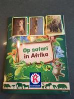 Op safari in Afrika. Panini stickers keurslager., Ophalen, Nieuw, Meerdere stickers