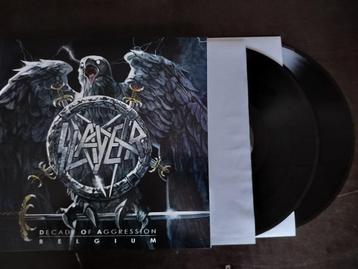 SLAYER - DECADE OF AGGRESSION - 2 lp ZWART vinyl beschikbaar voor biedingen