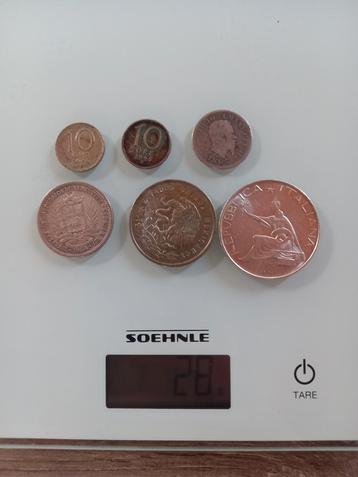 Pièces du monde en argent de 28 grammes