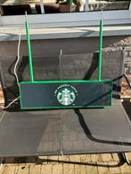 Starbucks lichtreclame bak, Ophalen of Verzenden, Gebruikt, Lichtbak of (neon) lamp