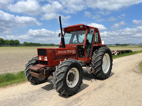 New Holland 100-90DT 4800H, Zakelijke goederen, Landbouw | Tractoren, 250 tot 500 cm, Fiat, 80 tot 120 Pk, Gebruikt, Ophalen