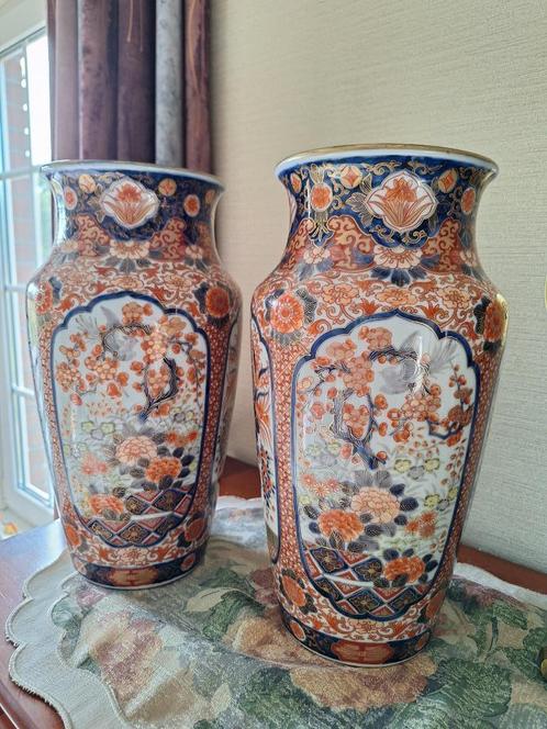 Set Japanse vazen Imari, Antiek en Kunst, Antiek | Vazen, Ophalen