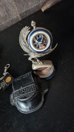 Franklin Mint Harley Davidson zakhorloge, Motoren, Ophalen of Verzenden