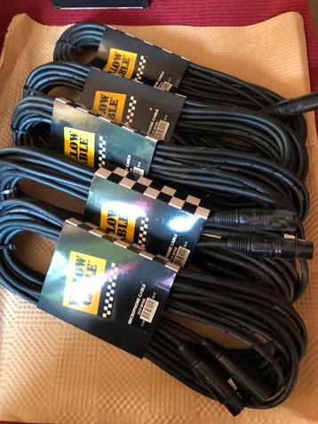 XLR microfoonkabel Yellow Cable 10 meter (5) beschikbaar voor biedingen