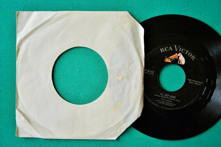 Toni Arden – Beware (w) - vinyl singel (1955), Cd's en Dvd's, Vinyl Singles, Gebruikt, Single, Jazz en Blues, 7 inch, Ophalen of Verzenden