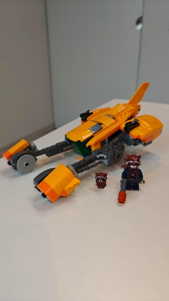 Lego Marvel 76254 Baby Rocket's Ship, Kinderen en Baby's, Speelgoed | Duplo en Lego, Zo goed als nieuw, Lego, Complete set, Ophalen of Verzenden