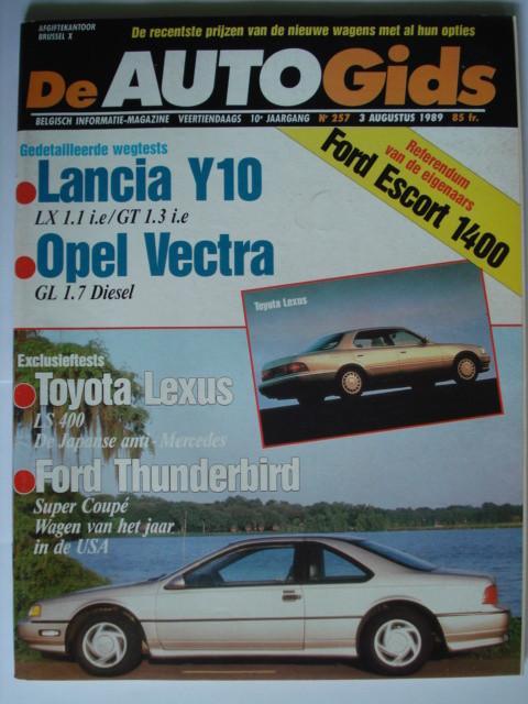 AutoGids 257, Boeken, Auto's | Folders en Tijdschriften, Zo goed als nieuw, Algemeen, Verzenden