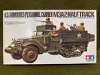 Tamiya 1/35 35700 US M3A2 Personnel half track  + Eduard PE, Tank, 1:32 tot 1:50, Ophalen of Verzenden, Zo goed als nieuw