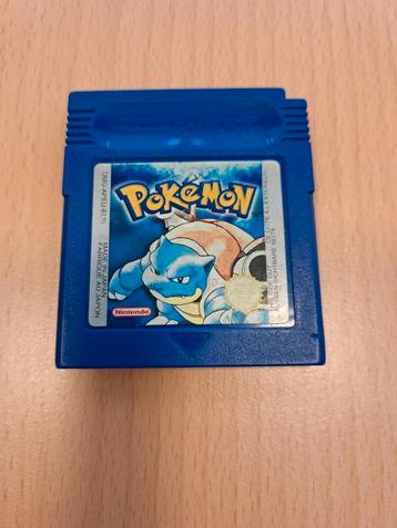 Nintendo game boy pokemon blauw. Batterij ok. Onberispelijke