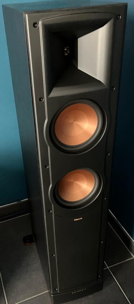 Klipsch Reference RF-62 II luidsprekers (zuilen), Audio, Tv en Foto, Luidsprekerboxen, Zo goed als nieuw, Front, Rear of Stereo speakers