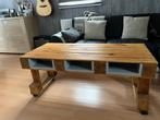 Tafel in de woonkamer, Ophalen, Gebruikt, 100 tot 150 cm, 50 tot 75 cm