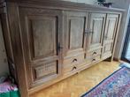 Eetkamerkast gemaakt uit stevig hout (set), Antiek en Kunst, Ophalen
