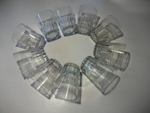 10 vintage borrelglaasjes - shotglaasjes, Antiek en Kunst, Antiek | Glaswerk en Kristal, Ophalen of Verzenden