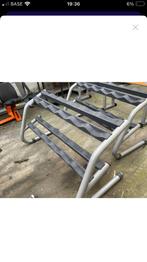 Rek voor dumbells technogym, Sport en Fitness, Ophalen, Zo goed als nieuw, Dumbbell