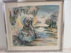 Litho van Kunstenares Kim Poor, Antiek en Kunst, Ophalen