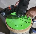 Schuurmachine voor isolatie & cement, Doe-het-zelf en Bouw, Gereedschap | Schuurmachines, Ophalen, Zo goed als nieuw, Minder dan 600 watt