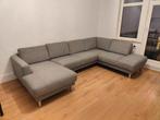 Zeer mooie hoekzetel grijs, Ophalen, Zo goed als nieuw