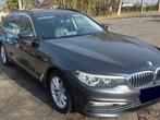 BMW 520d automaat, adaptieve cruise control, HUD., Auto's, BMW, Achterwielaandrijving, Zwart, Leder, 5 deurs
