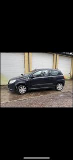 Chevrolet Aveo+lpg 0497/635524, Auto's, Euro 5, 4 cilinders, Zwart, Bedrijf
