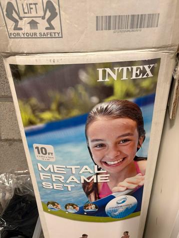 Intex zwembad 3,05x0,76cm, Tuin en Terras, Zwembaden, Ophalen, Zo goed als nieuw, Opzetzwembad