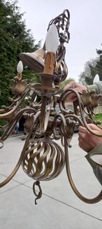 Kroon luster, Huis en Inrichting, Lampen | Kroonluchters, Ophalen, Gebruikt, Metaal