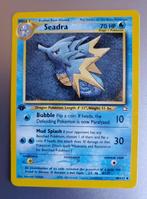 Pokemon Seadra 1e editie 2 witte sterrenkaart, Ophalen of Verzenden, Zo goed als nieuw, Overige typen