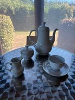 Service à café porcelaine Mitterteich blanc, Enlèvement, Utilisé, Porcelaine