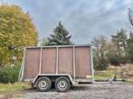 GESLOTEN AANHANGWAGEN REMORQUE GEREMD XXL 3 METER LANG, Ophalen, Zo goed als nieuw