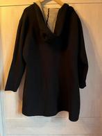 mantel jas met kapje titchini xxl 48-50 zwart amper gedragen, Kleding | Dames, Titchini, Zwart, Ophalen of Verzenden, Jas of Mantel