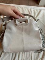 Sac Maje Miss M mini cuir craquelé blanc, Enlèvement, Neuf, Blanc, Sac à bandoulière
