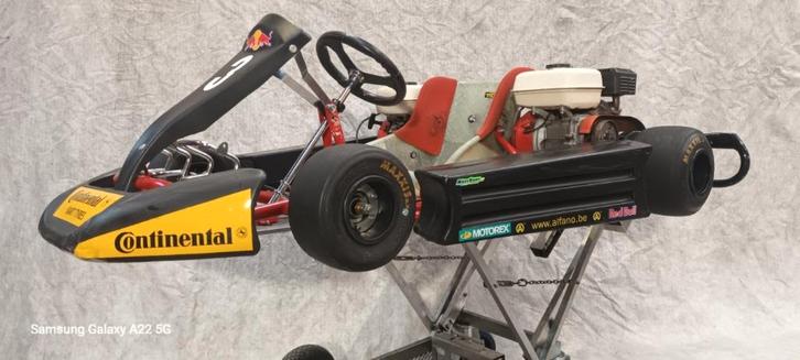 JB-Kart met 2 x origineel Honda GX160, Sport en Fitness, Karting, Zo goed als nieuw, Kart, Ophalen of Verzenden