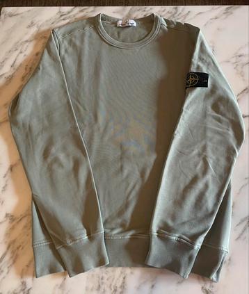 Stone Island Groene Trui/Sweater met Badge beschikbaar voor biedingen