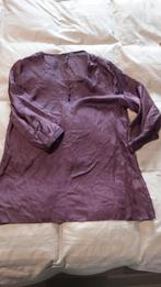 Blouse 100 % soie, taille L, Vêtements | Femmes, Blouses & Tuniques, Enlèvement ou Envoi, Comme neuf, Taille 42/44 (L), Violet