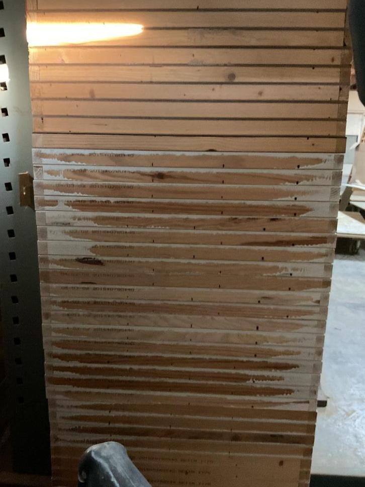 Deuren, Doe-het-zelf en Bouw, Deuren en Vliegenramen, Zo goed als nieuw, Binnendeur, 200 tot 215 cm, 80 tot 100 cm, Hout, Ophalen
