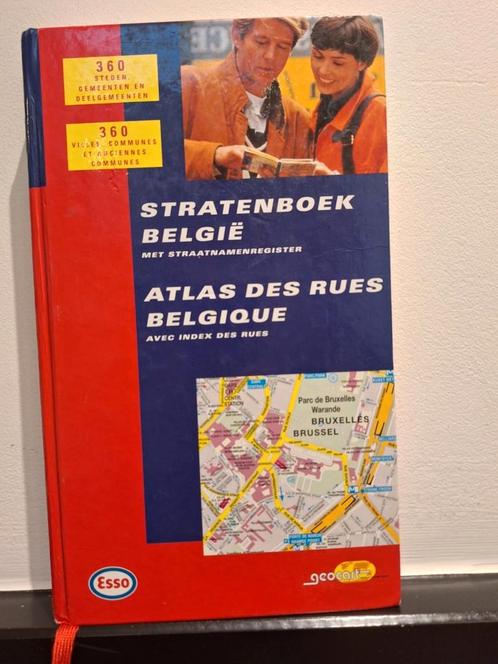 Stratenboek België, Boeken, Atlassen en Landkaarten, Zo goed als nieuw, België, Ophalen