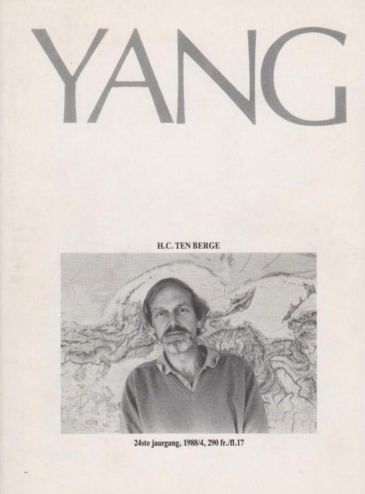 YANG - H.C. Ten Berge, Livres, Littérature, Utilisé, Enlèvement ou Envoi