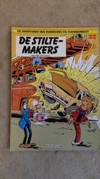 Strip Robbedoes en Kwabbernoot - De stiltemakers 1984, Une BD, Enlèvement, Raoul Cauvin