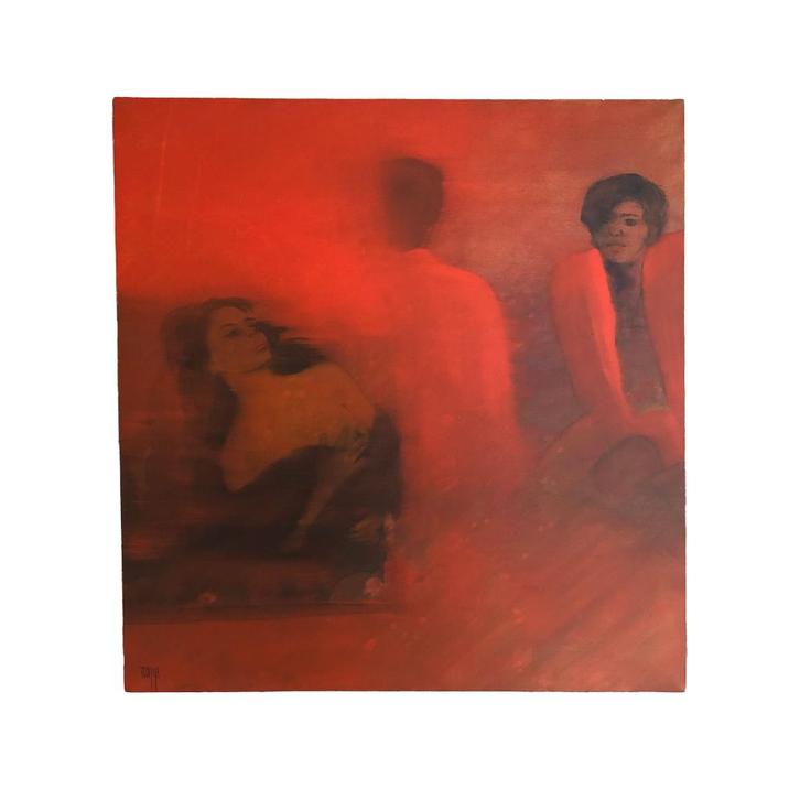 Schilderij Toon 1998, Antiek en Kunst, Kunst | Schilderijen | Modern, Ophalen