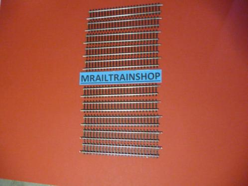 2200 MARKLIN HO - 10 x Rechte K rails 180 mm x10, Hobby en Vrije tijd, Modeltreinen | H0, Zo goed als nieuw, Rails, Wisselstroom