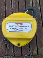 Kettingtakel 1 ton, Ophalen