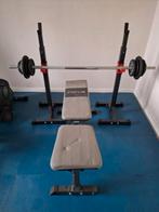 Halterrek + Halterbank, Sport en Fitness, Ophalen