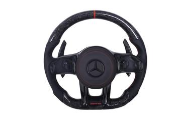 Mercedes AMG forged carbon leer sportstuur / stuurwiel beschikbaar voor biedingen