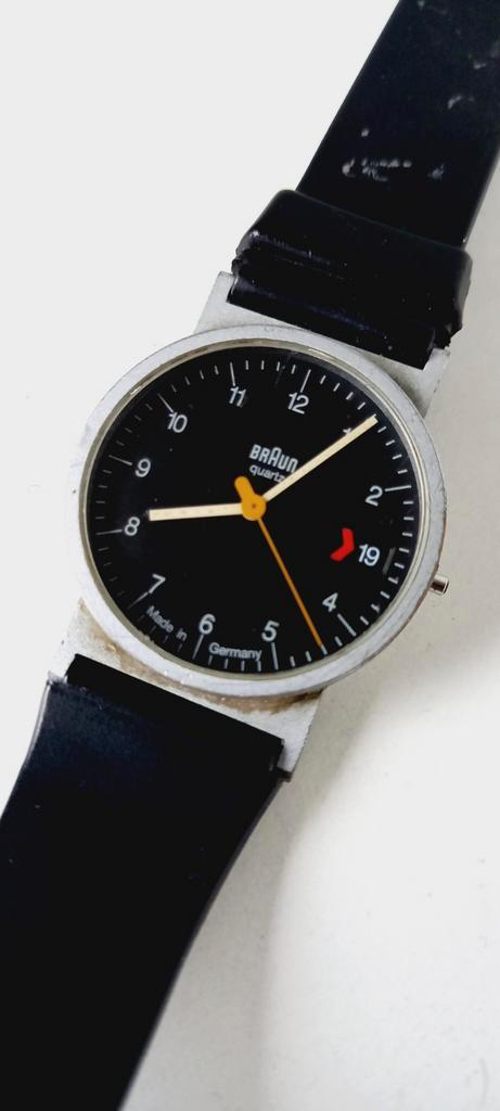 Vintage Braun horloge - jaren 80 - Voor onderdelen, Handtassen en Accessoires, Horloges | Heren