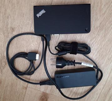 Station d'accueil Lenovo IBM Thinkpad OneLink + Chargeur beschikbaar voor biedingen