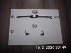 BRACELET ET 1 PAIRE DE BOUCLES D'OREILLES 925 AVEC POINÇON, Bijoux, Sacs & Beauté, Puces ou Clous, Enlèvement, Utilisé, Argent