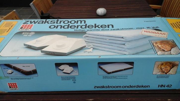 Elektrisch verwarmingsdeken, Huis en Inrichting, Slaapkamer | Beddengoed, Zo goed als nieuw, Overige typen, Tweepersoons, Ophalen of Verzenden