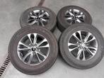 4 winterbanden 215/70 R16 op Hyundai velgen, Ophalen, Velg(en), 16 inch, Winterbanden