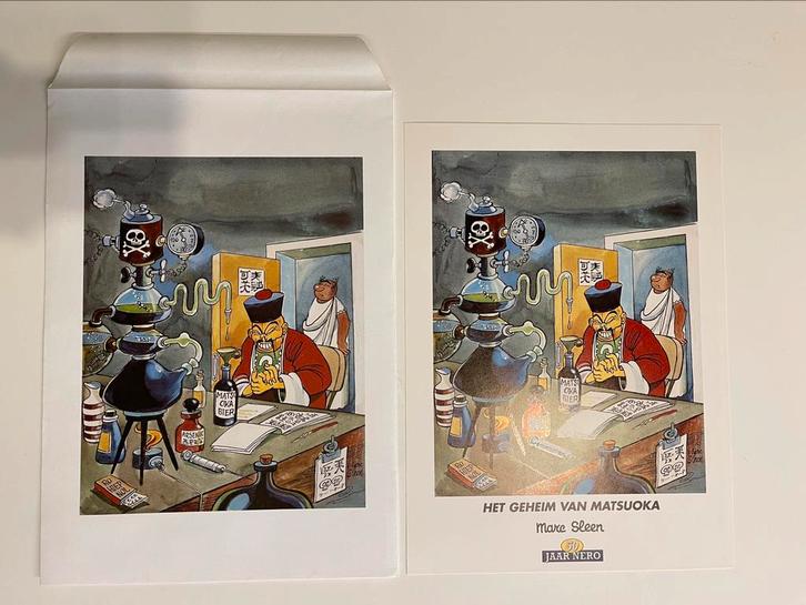 Nero middelkerke envelop nr 1 met kleuren libris Nieuwstaat, Collections, Personnages de BD, Neuf, Image, Affiche ou Autocollant