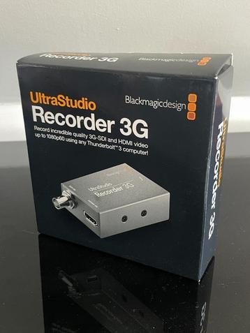 Blackmagic UltraStudio Recorder 3G, Enlèvement ou Envoi, Comme neuf, Vidéo